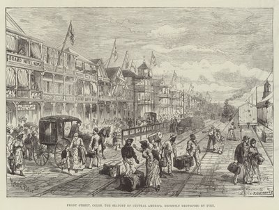 Front Street, Colon, le Port de l